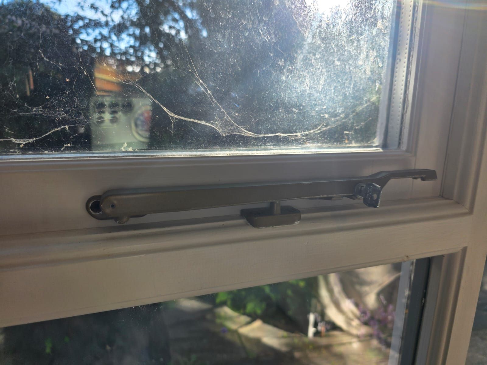 Window stay and frame before